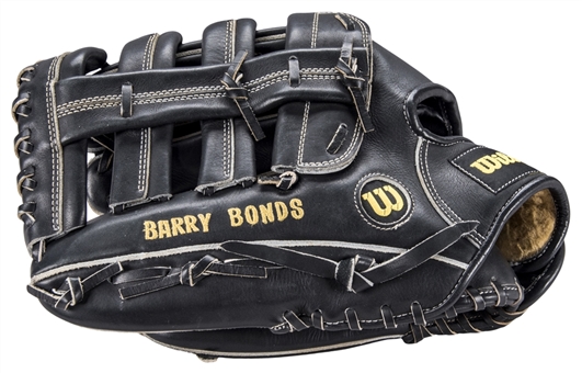 1990 Barry Bonds Game Used Wilson E10 Fielders Glove (PSA/DNA)